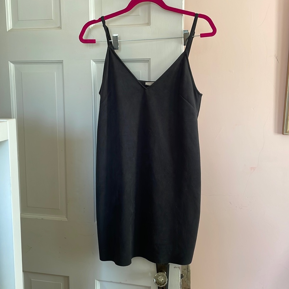 Charcoal Artizia Velvet Shift Dress
